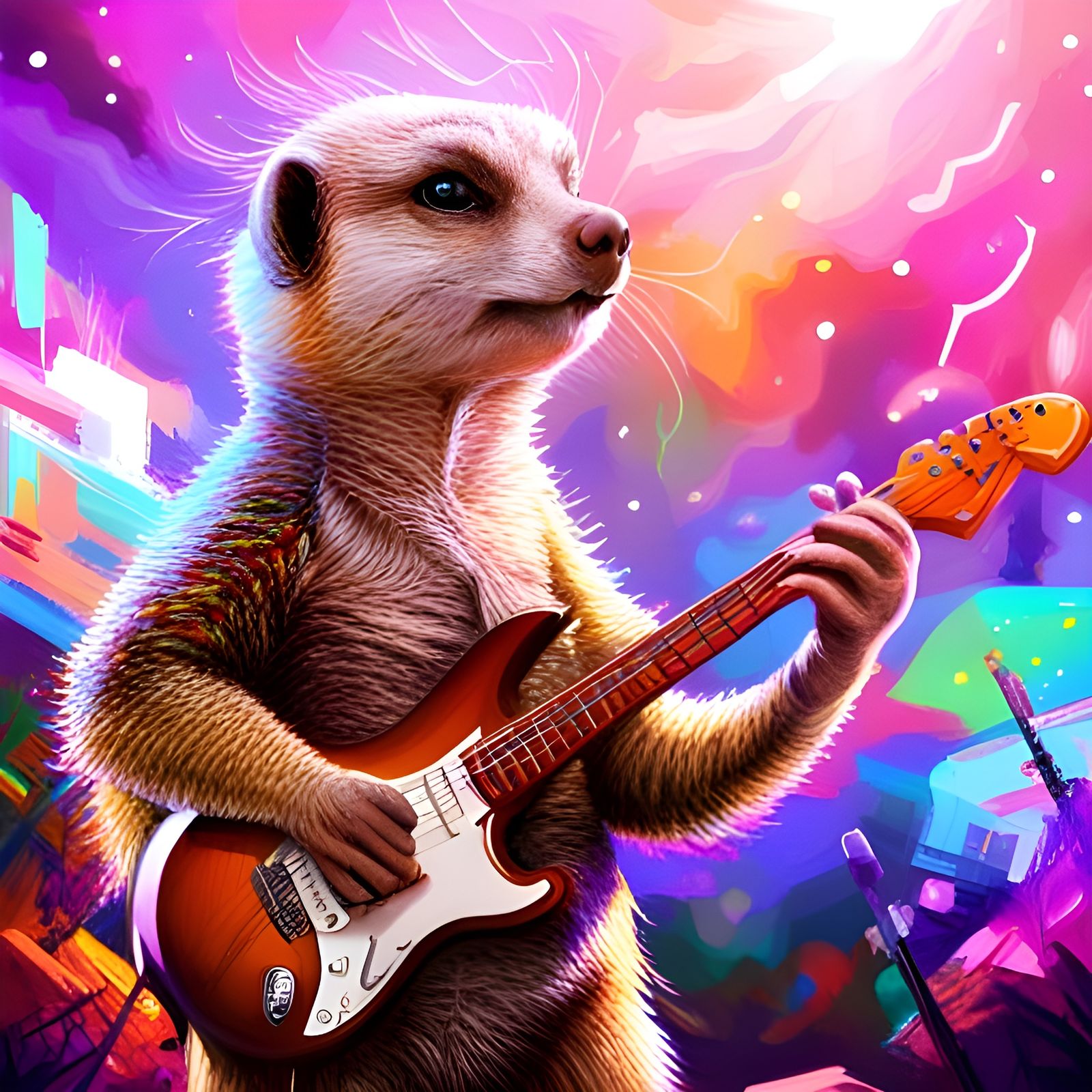Meerkat Guitarist Rocks the Stage