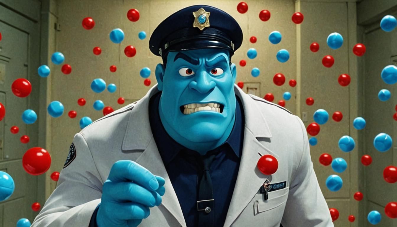 Osmosis Jones: Cinematic Film Still of Blood Cell