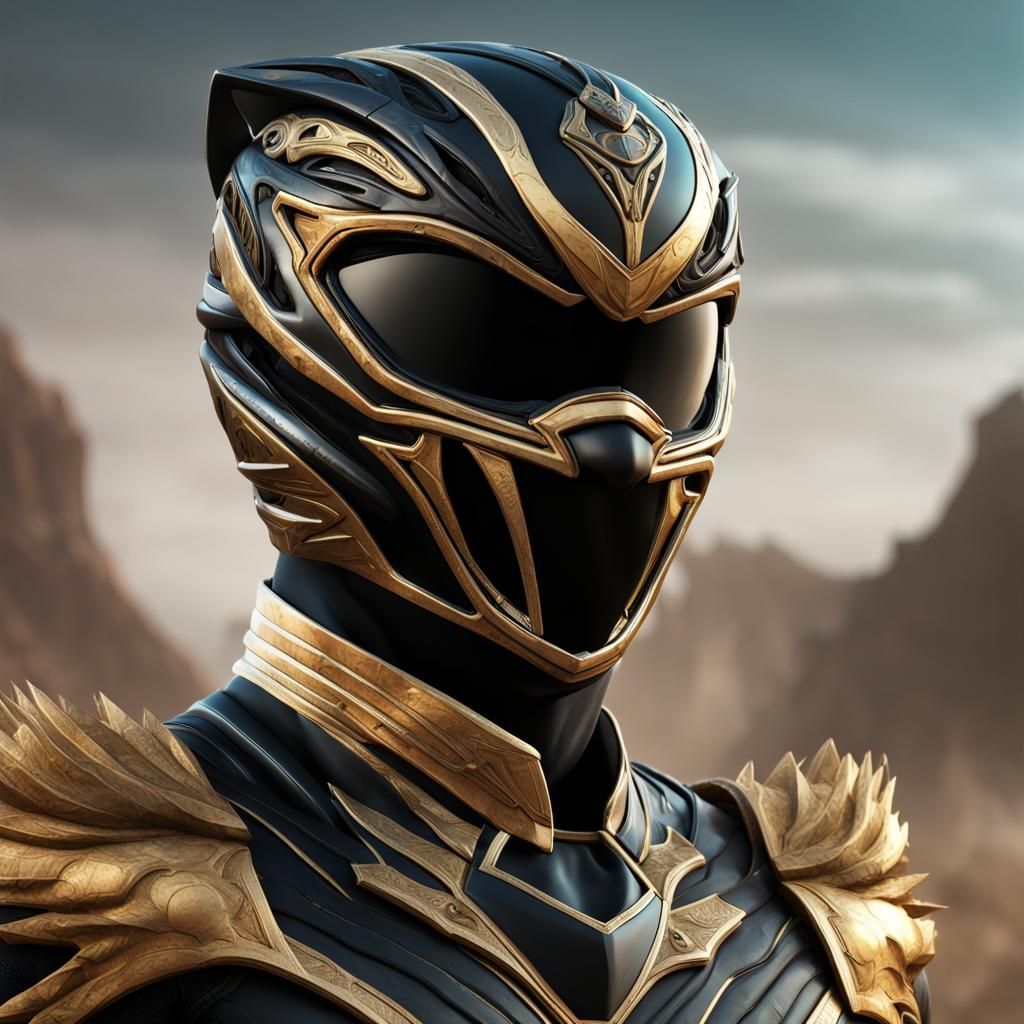 Black topaz panther Power ranger