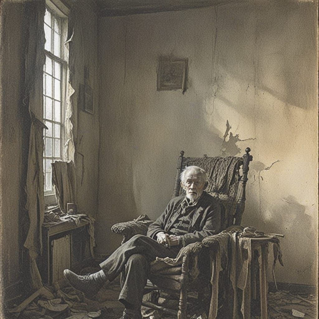 Decrepit age that has been tied to me