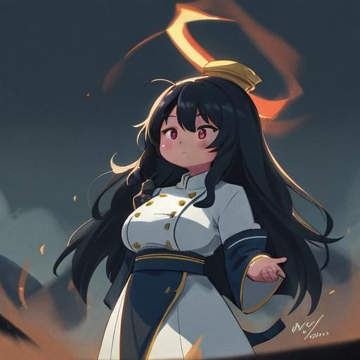 Cinematic Portrait of a Plus-Size Woman