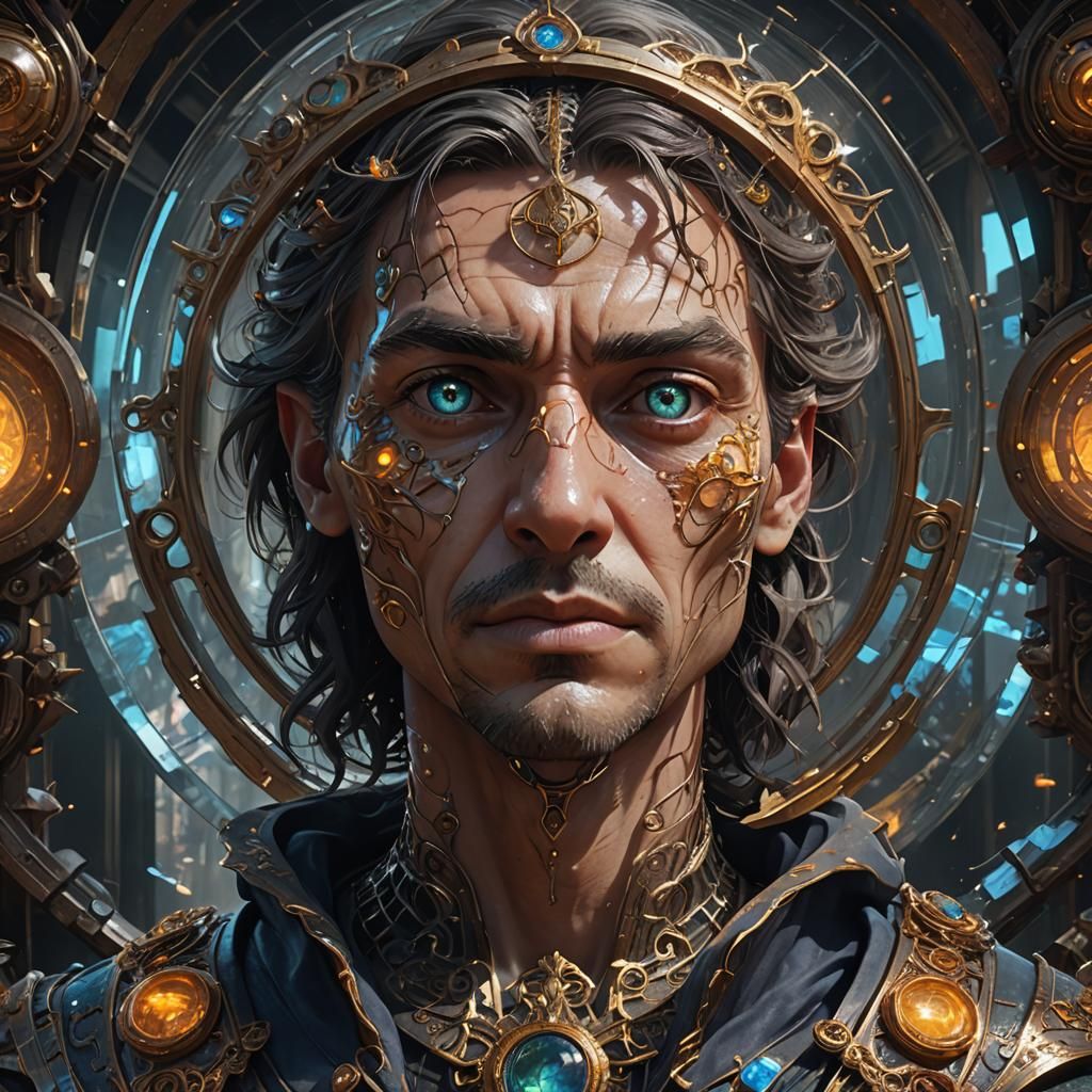 Transparent Eye View: Detailed Matte Painting