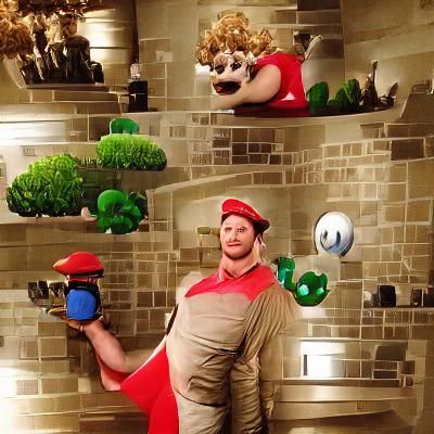 Mario in the Mushroom Kingdom