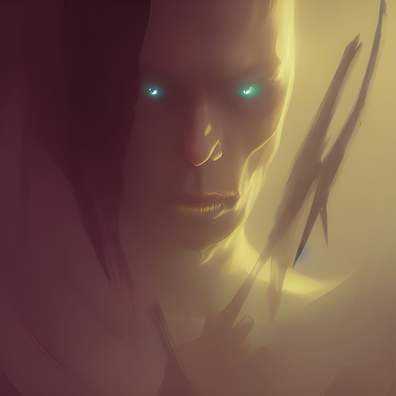 Sinister Figure Emerges from Shadows