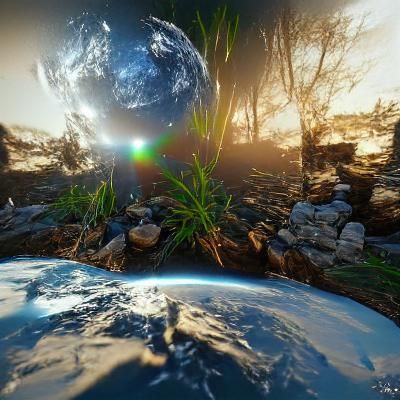 Perfect Earth: Hyperrealistic Holographic 3D Rendering