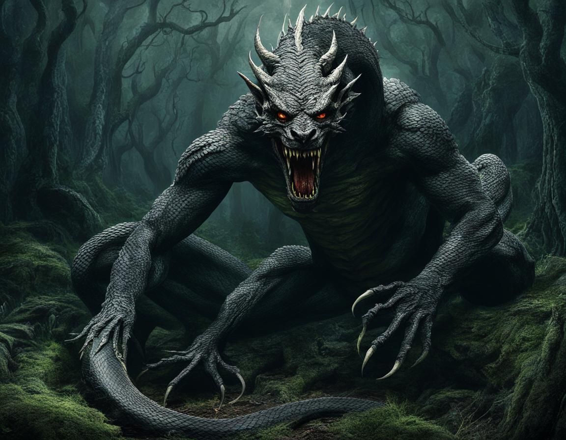 Ajatar: Devil of the Woods as Dragon