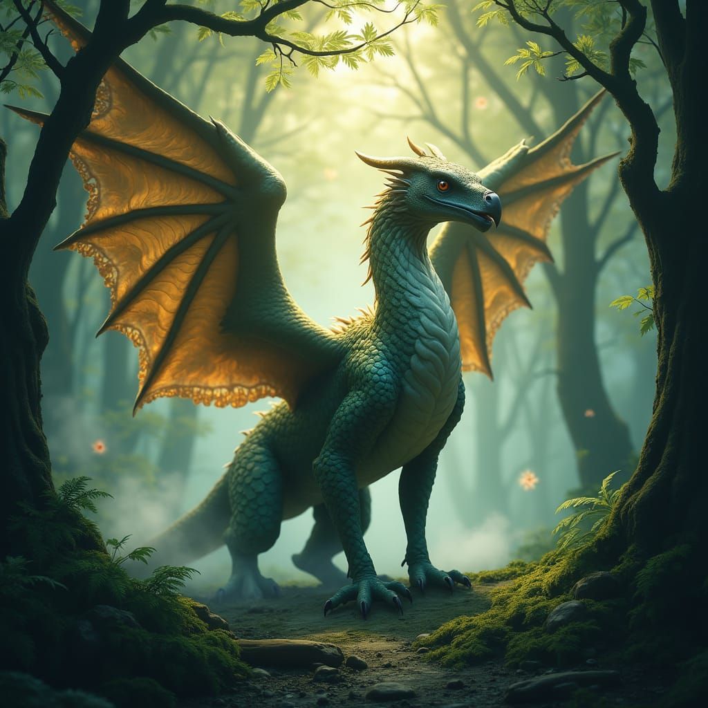 Dragon Eagle Guardian of the German Forest