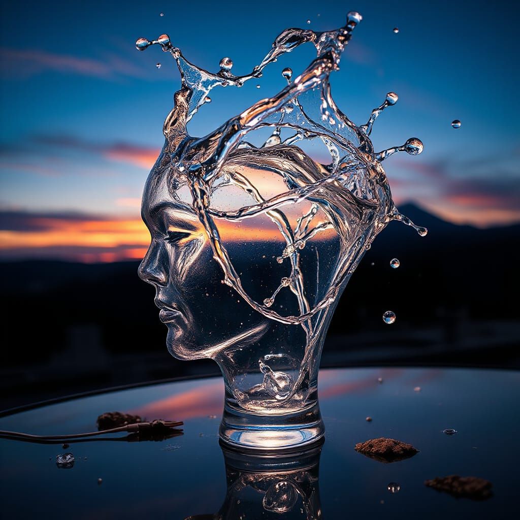 Hayfever glassblowing