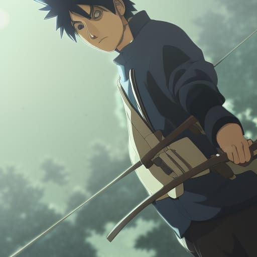 Anime Key Visual Portrait in Ghibli Style
