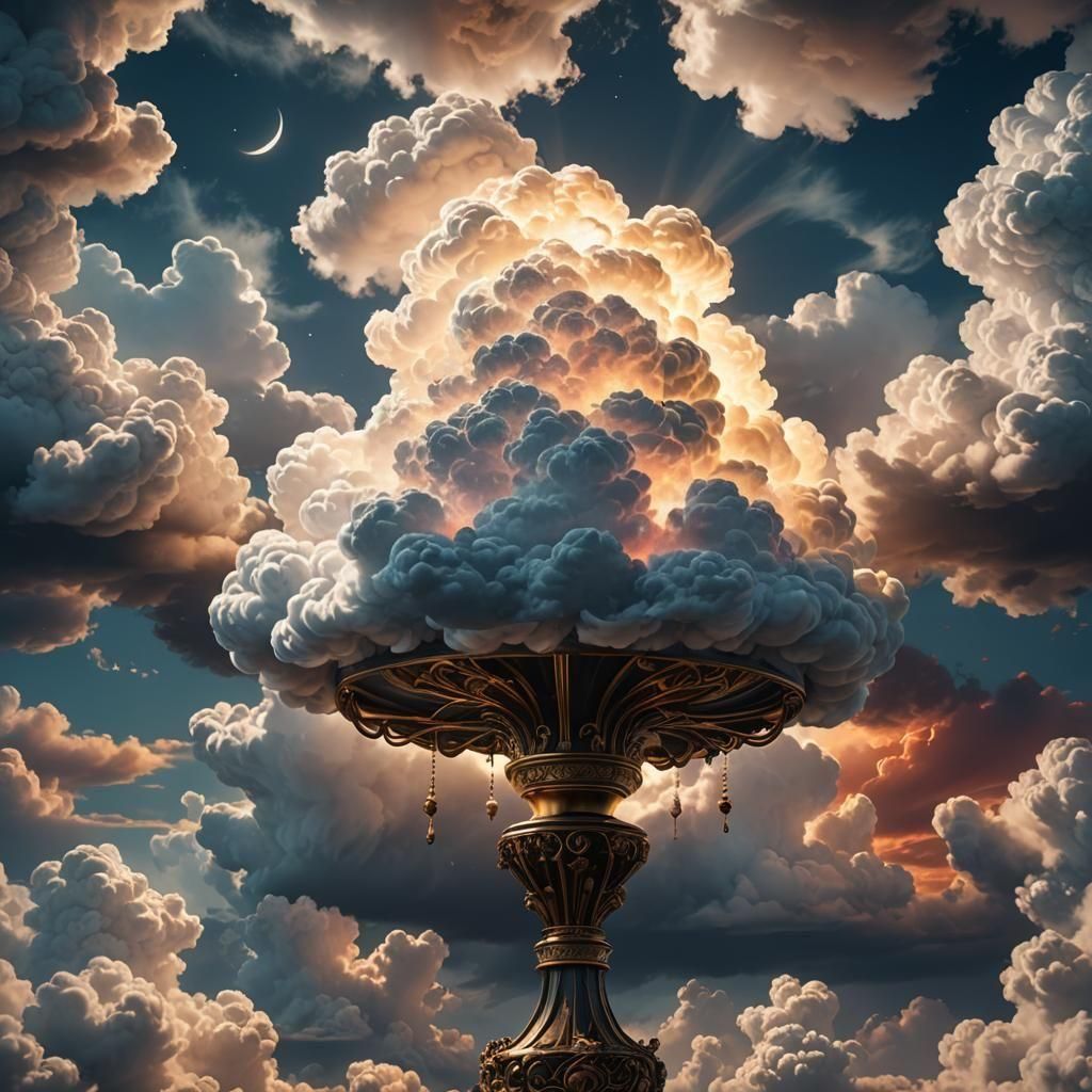 Cloud Lamp: Fantastical Concept Art in Deep Color