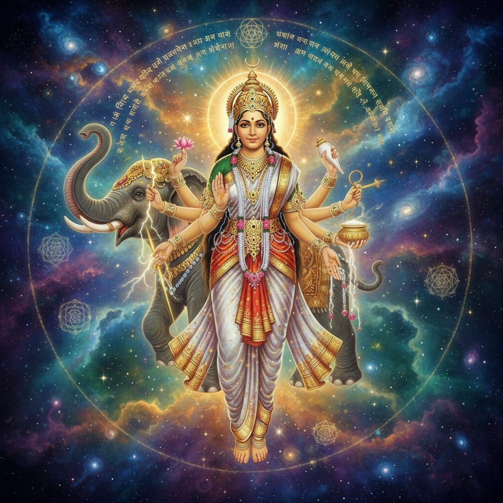 Indrani Vedic Queen Transcendental