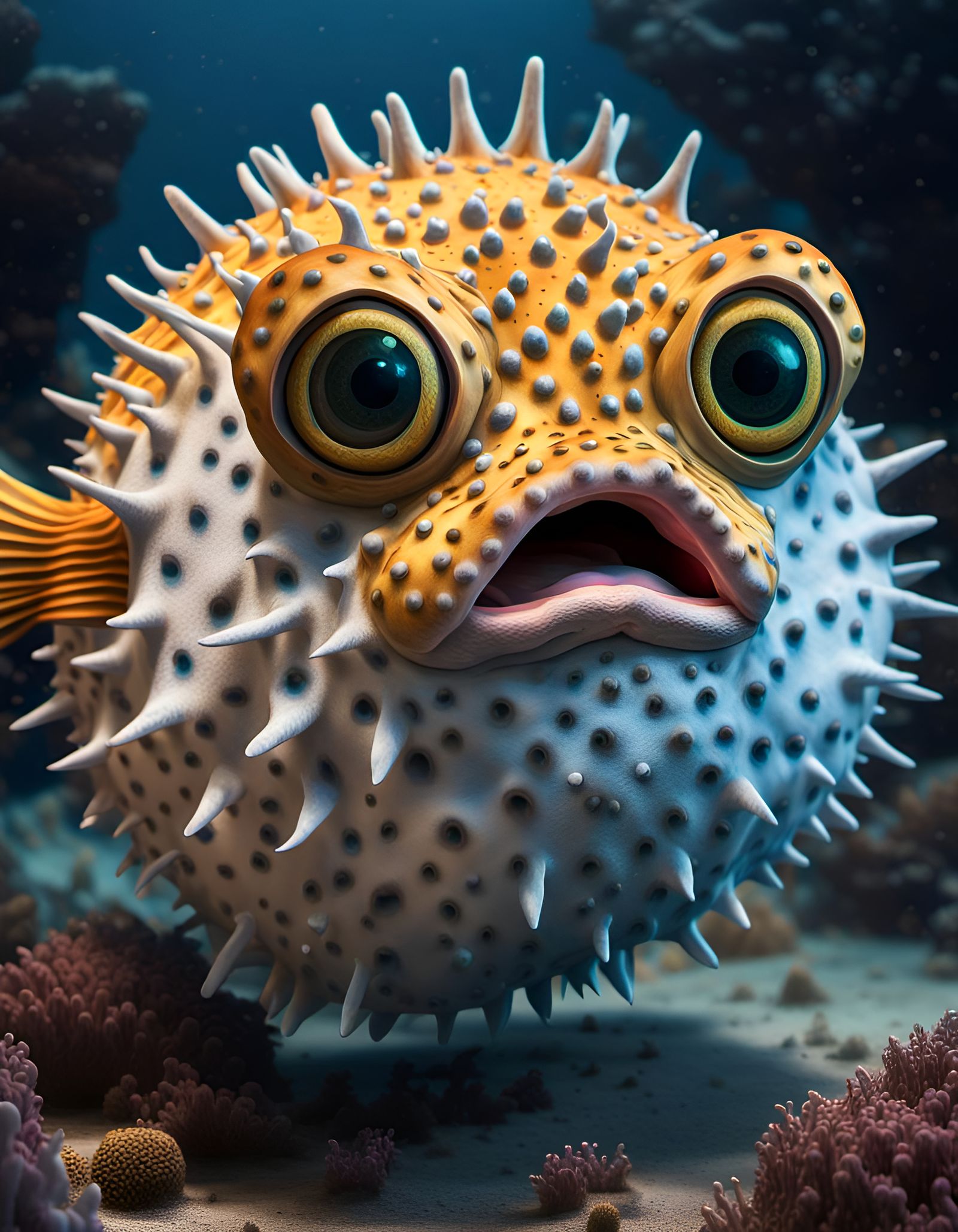 Puffy Pufferfish …