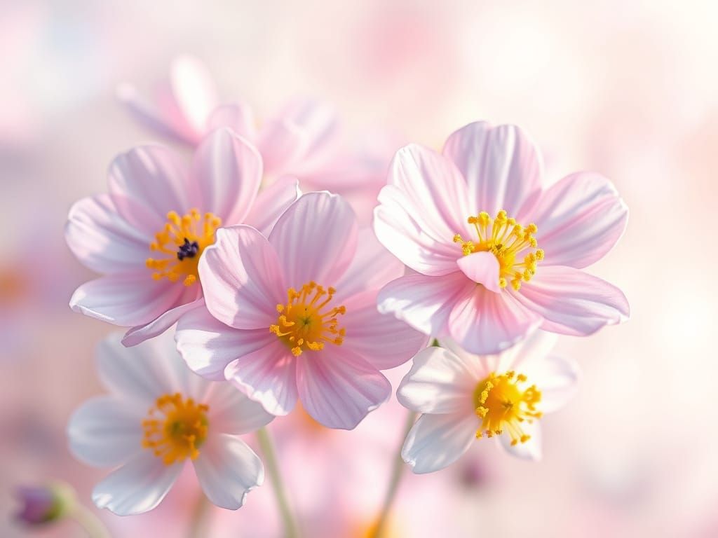 Soft Focus Impressionist Blooms