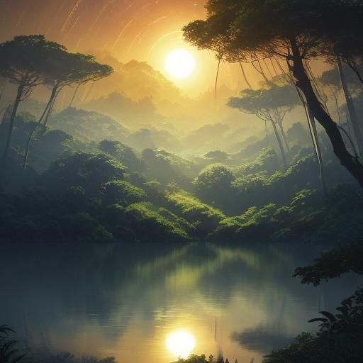 Restored Planet: Sci-Fi Ecological Utopia