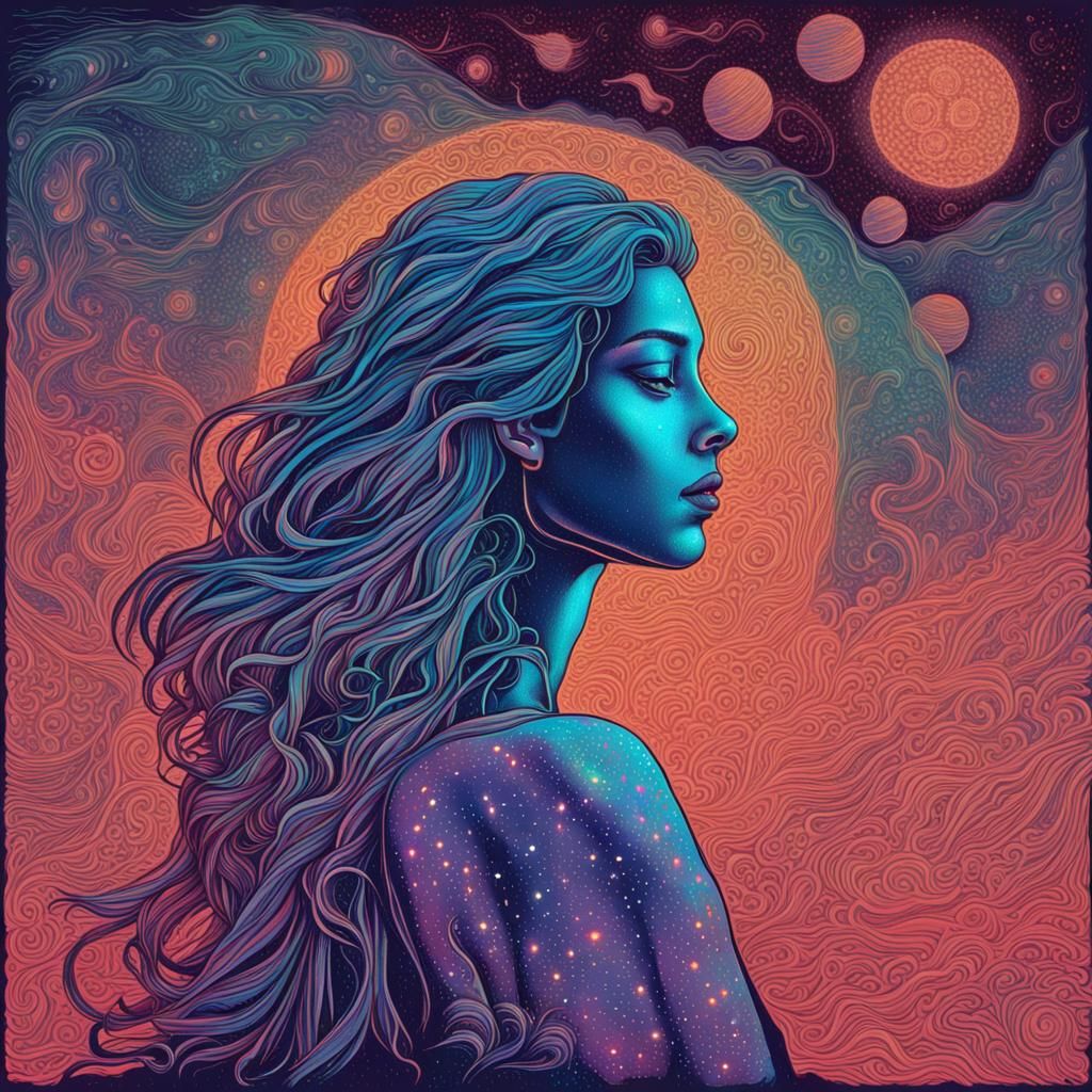 Waiting to Love You, Linocut No 2