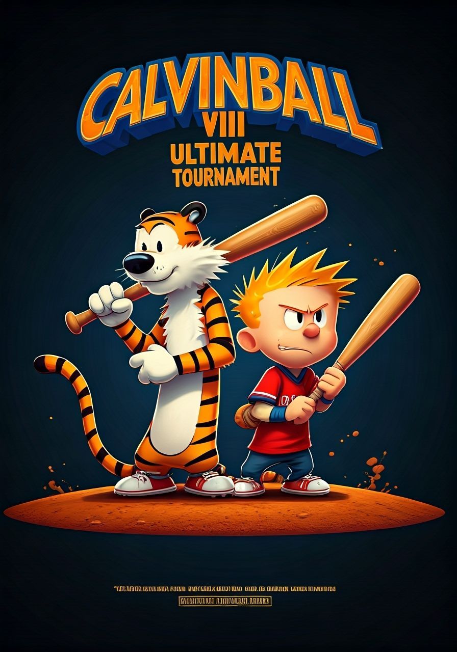 Calvinball VII: Dynamic 3D Sports Poster