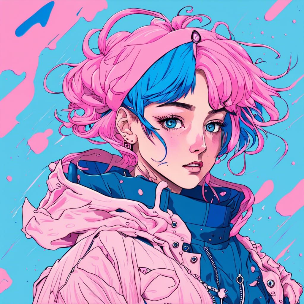 PINK & BLUE