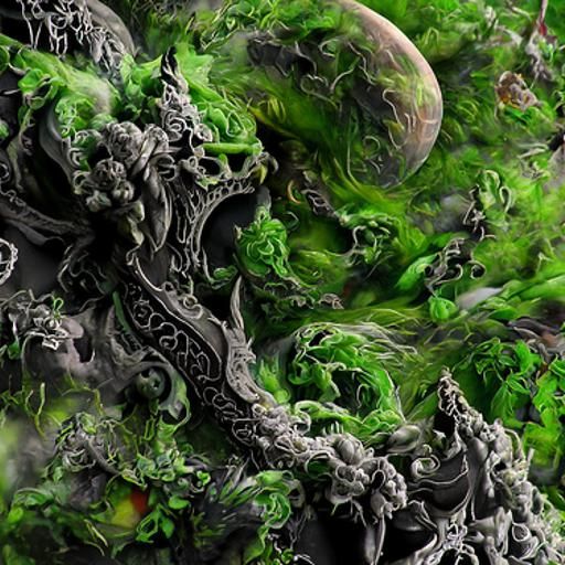 Purgatory Universe: Detailed 3D Fantasy Art