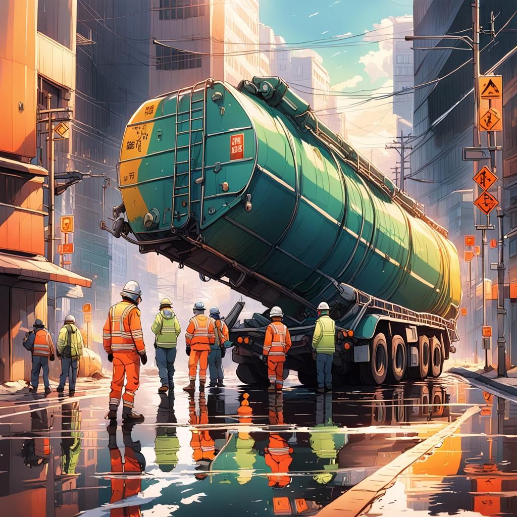 Geologists Respond to Diesel Spill: Anime Style