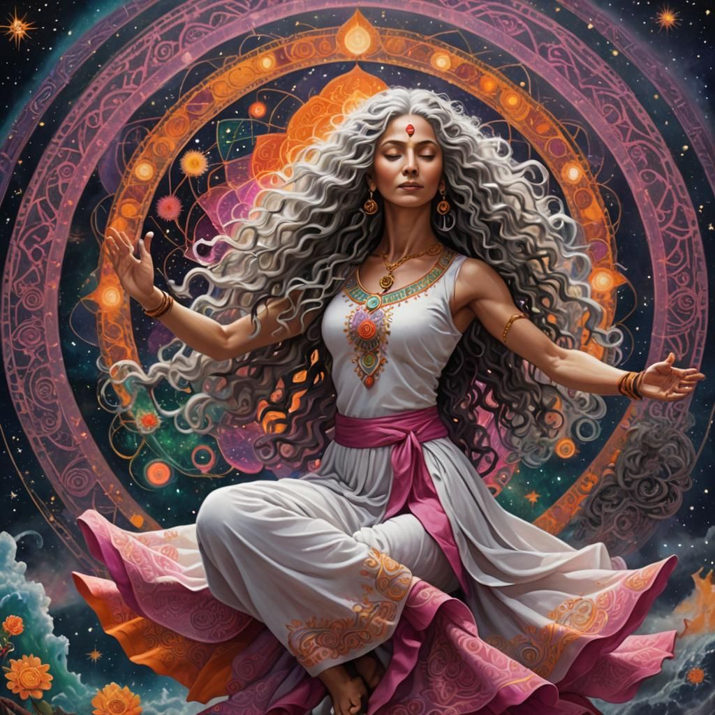 Cosmic Dancer: Mandala, Galaxy, and Yoga