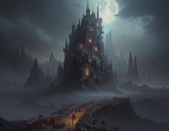 Epic Cinematic Digital Matte Painting