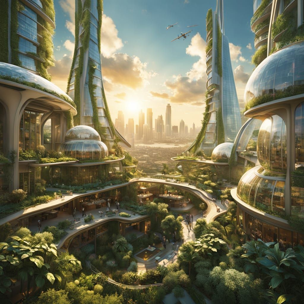 Solarpunk Suburb | Change on its Way