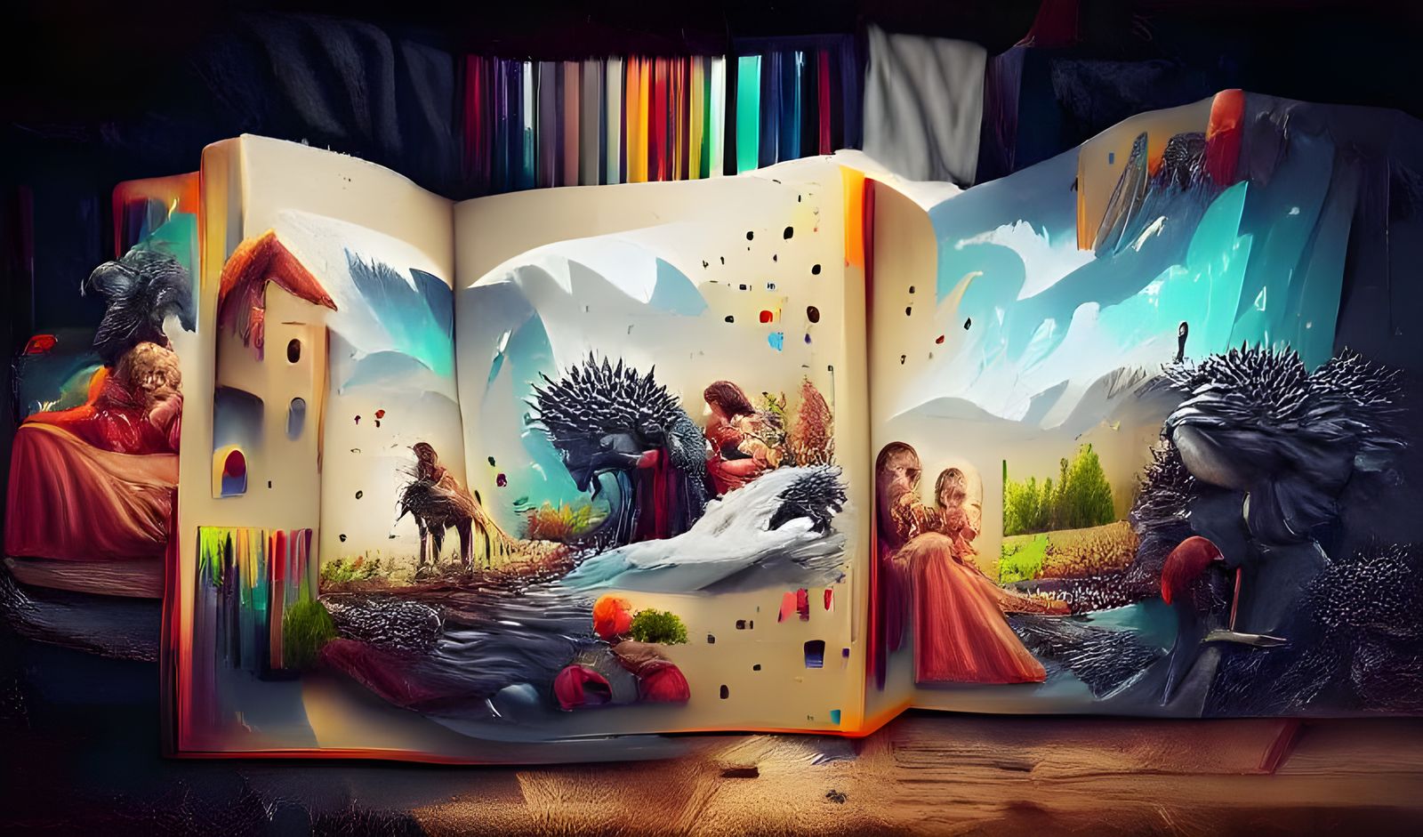 Game of Thrones Storybook Illustration in 8k Resolution
