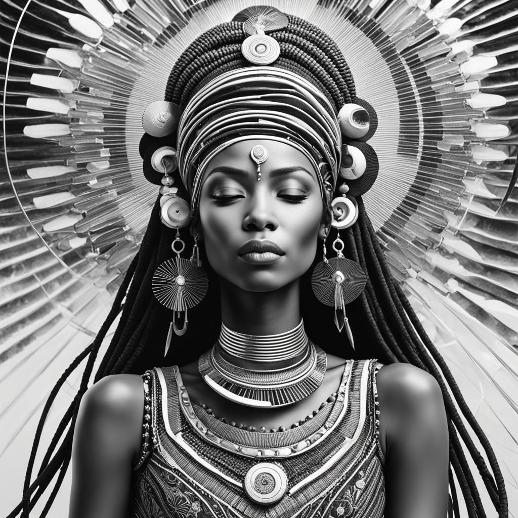 Beautiful Woman Image from Simple AI Prompt