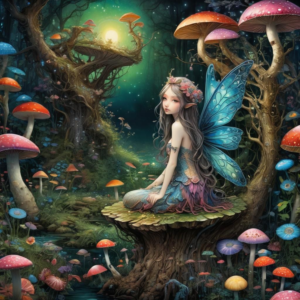 Fairy in Enchanted Wood