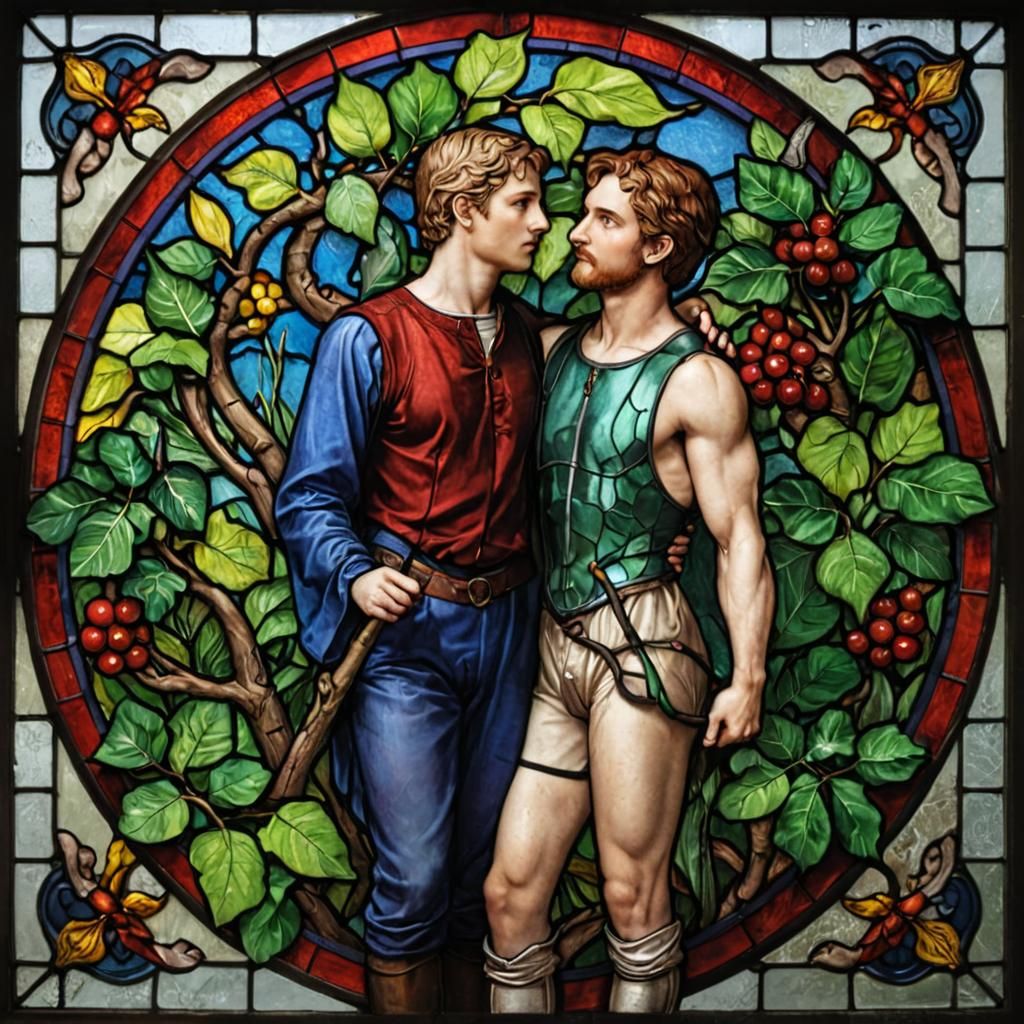 Adam and Steve forbidden fruit