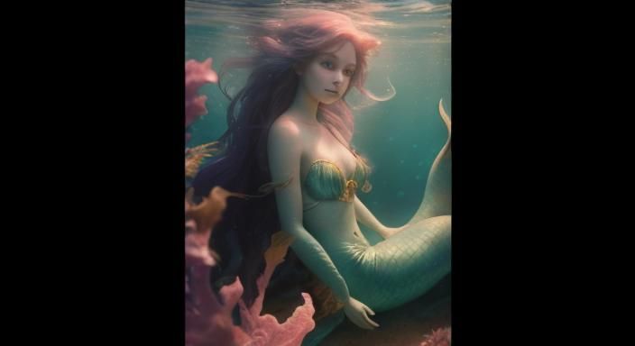 Ethereal Mermaid Goddesses Unveil Underwater Magic