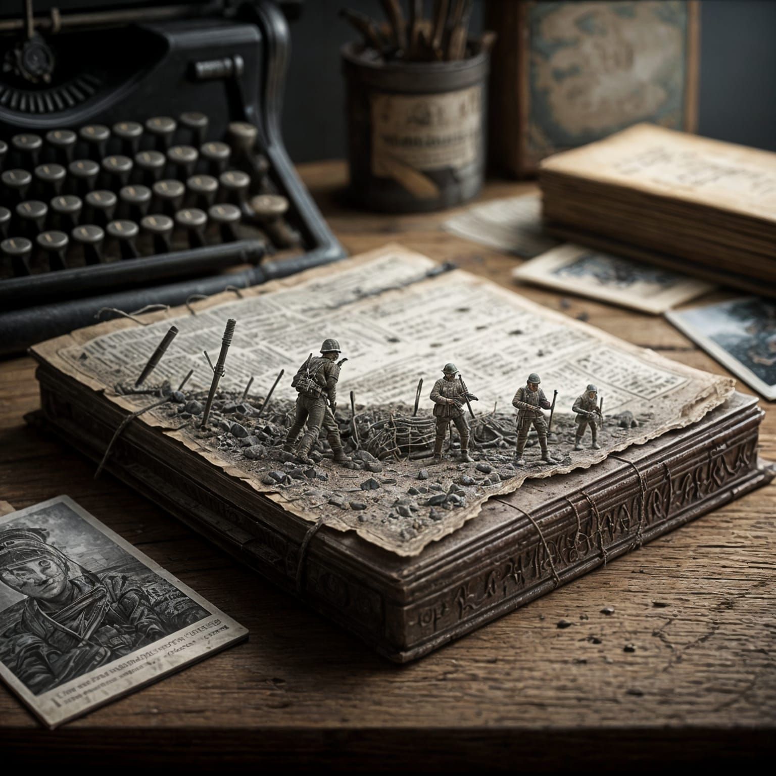 A WW1 war journalist's diary