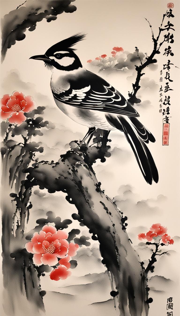 Classic Chinese Ink Wash Painting