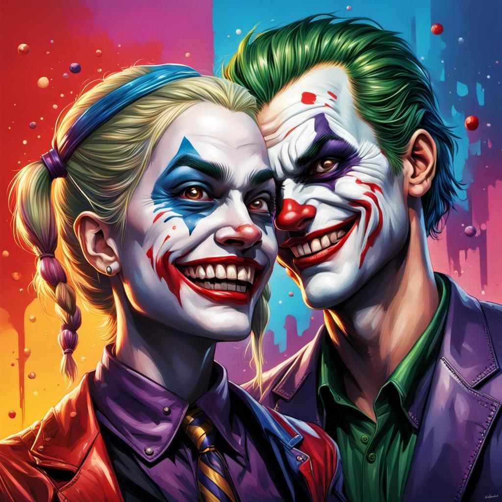 The Joker and Harley Quinn