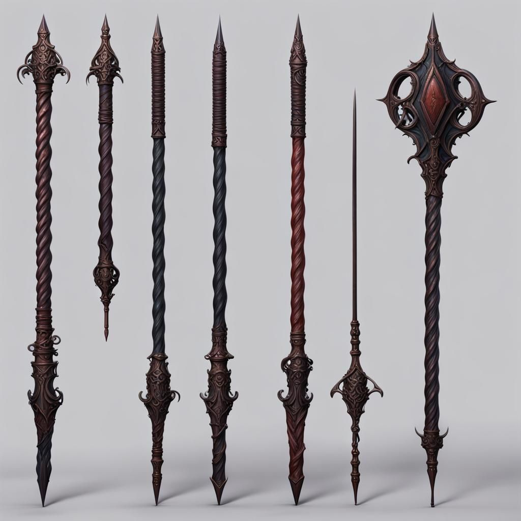 Dark Fantasy Vampire Hunter Whip Weapon Set