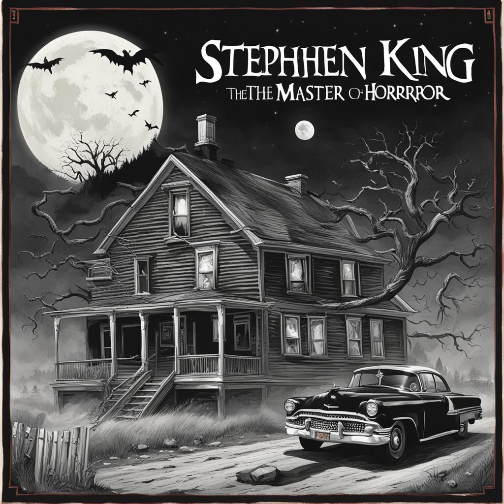 Portrait of Stephen King, Master of Horror