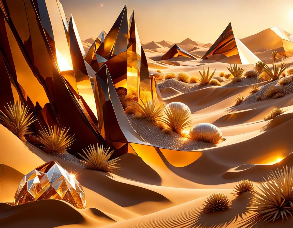 Desert Glass Formations