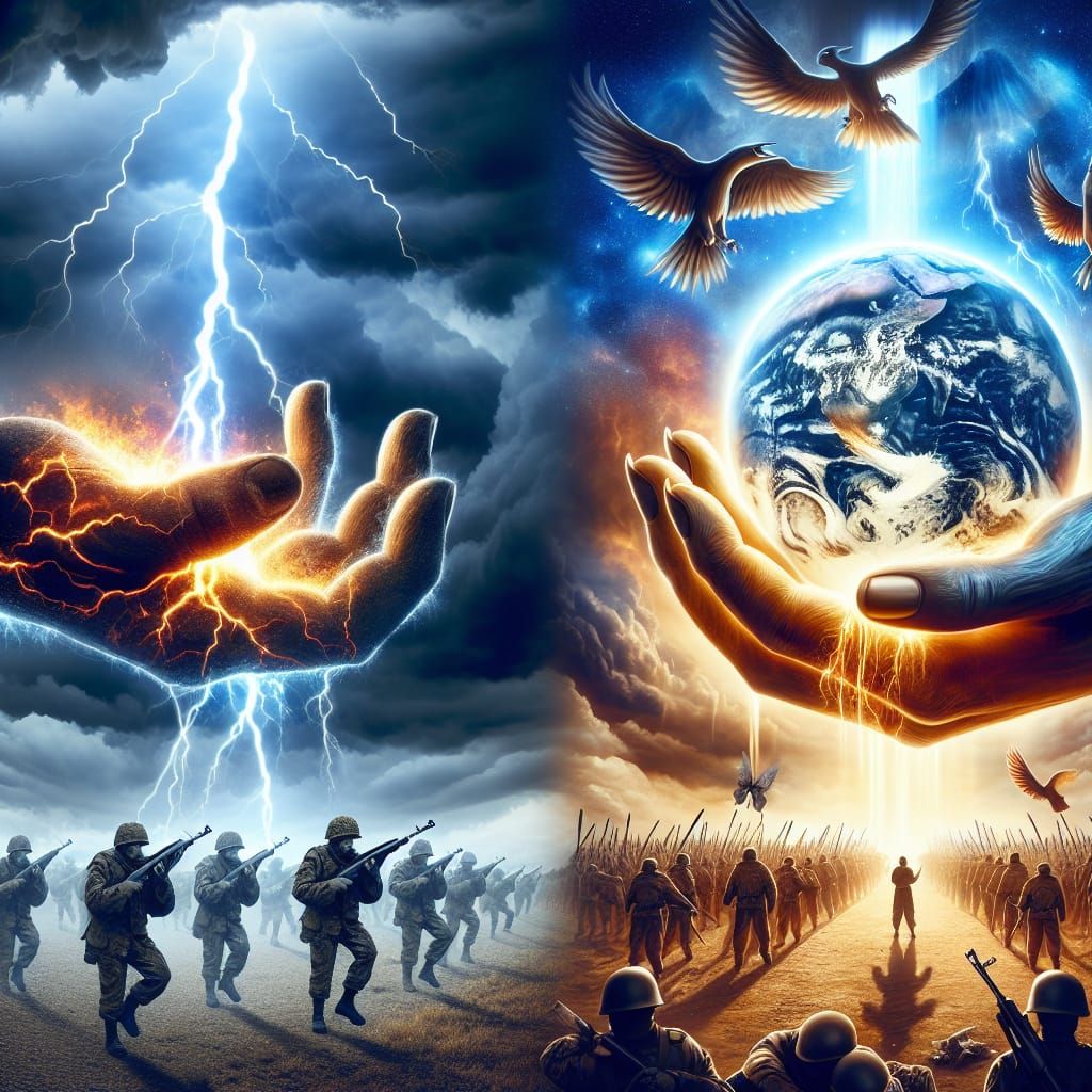 Divine Wrath and Benevolence in Perpetual Conflict