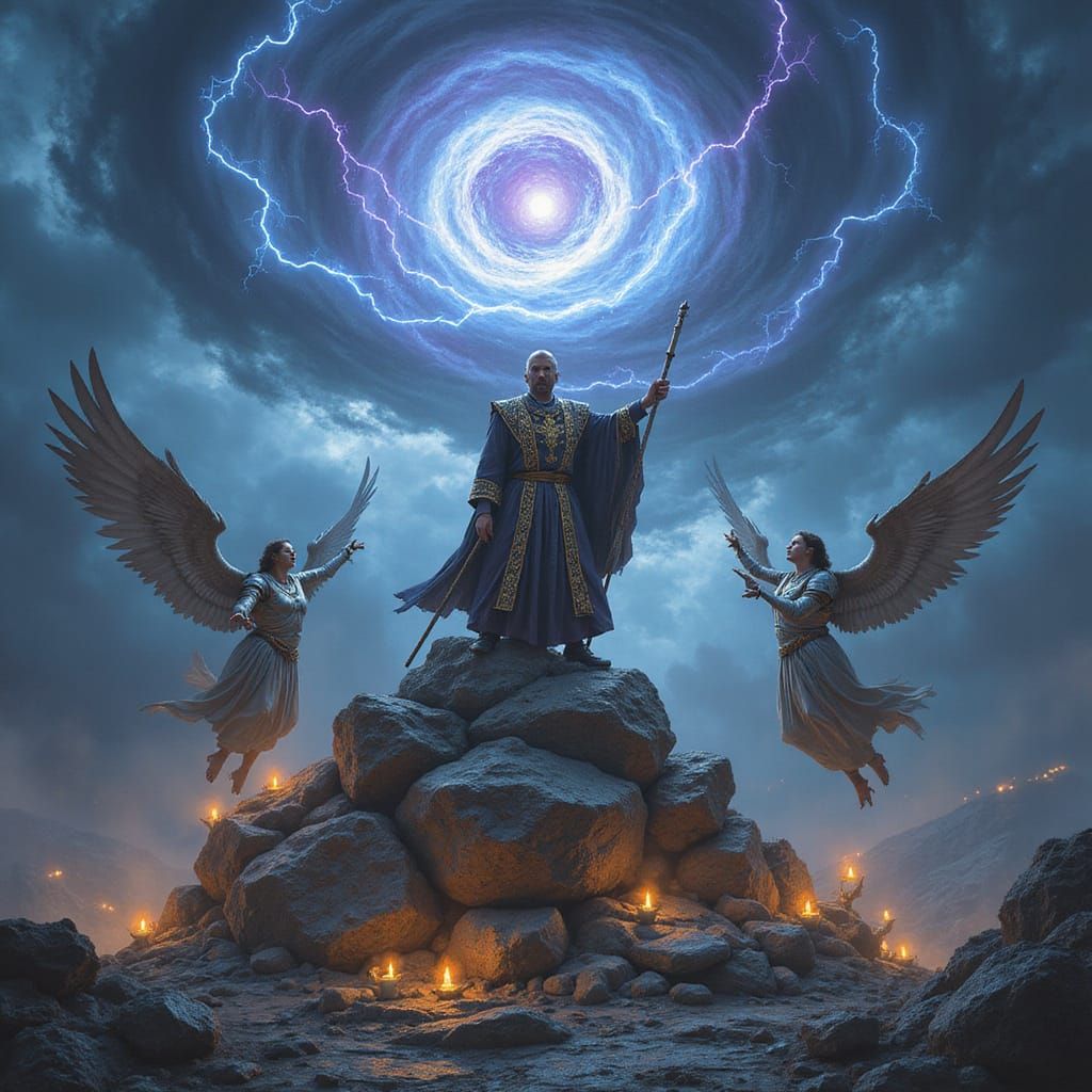 Mystic Watchtowers in a Fierce Whirlwind