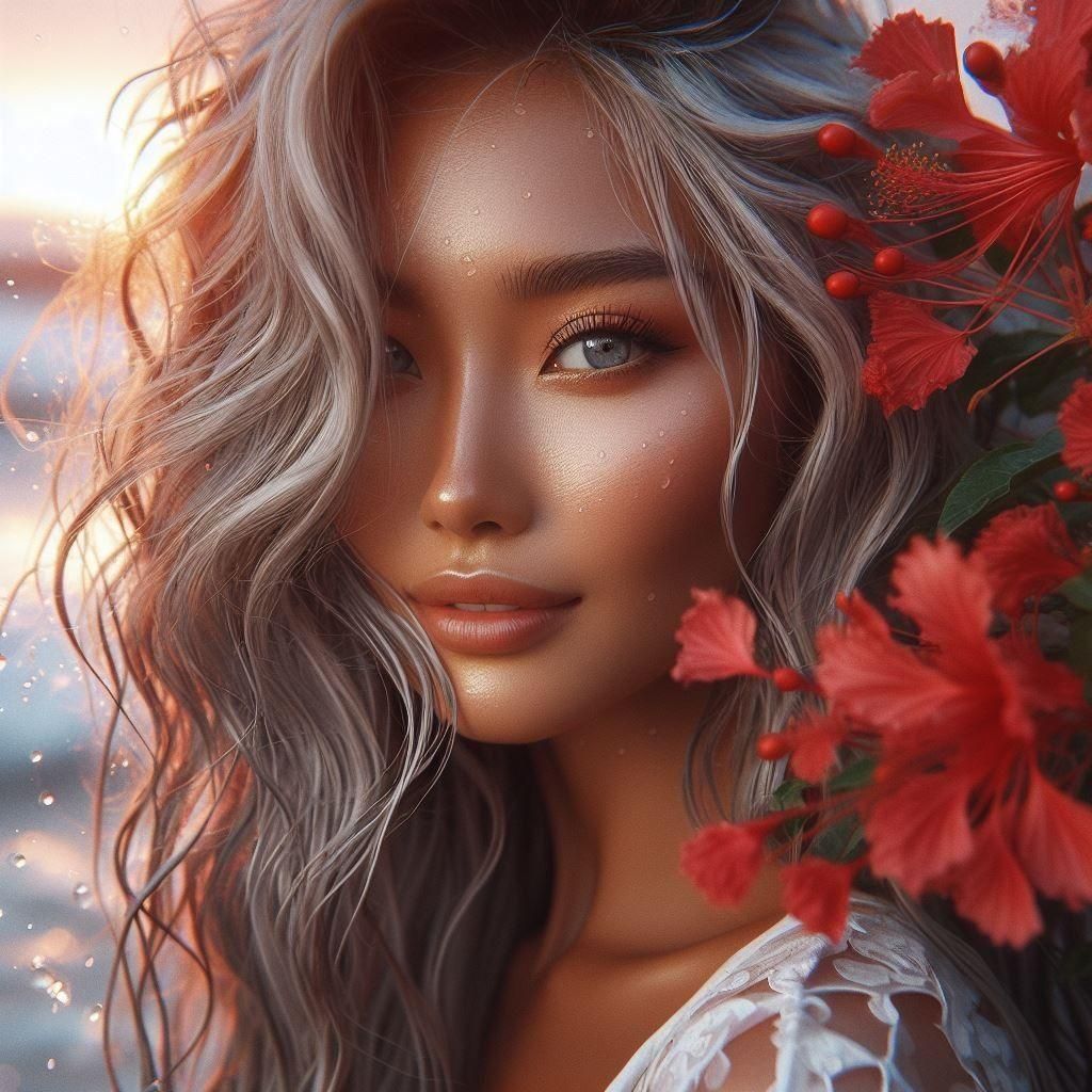 Abstract Portrait of Mei