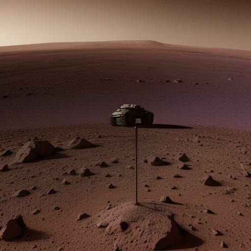 Mars Rover Explores Alien Crystalline Formations