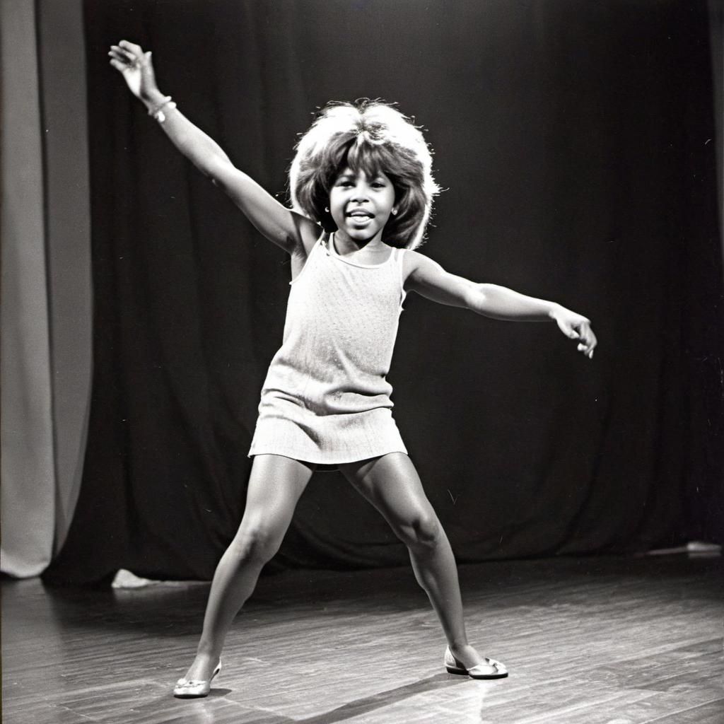Tina Turner as a child