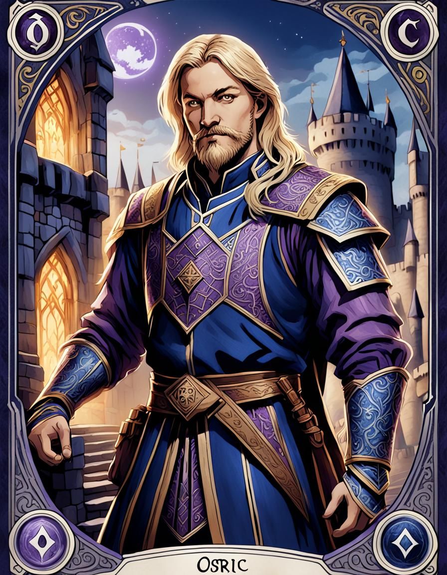 Tarot Card of Osric, Architect of Amber
