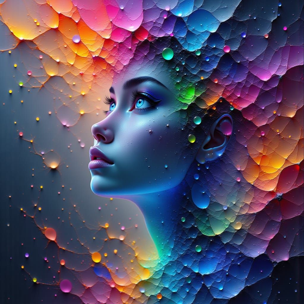 Detailed Matte Painting in Deep Color