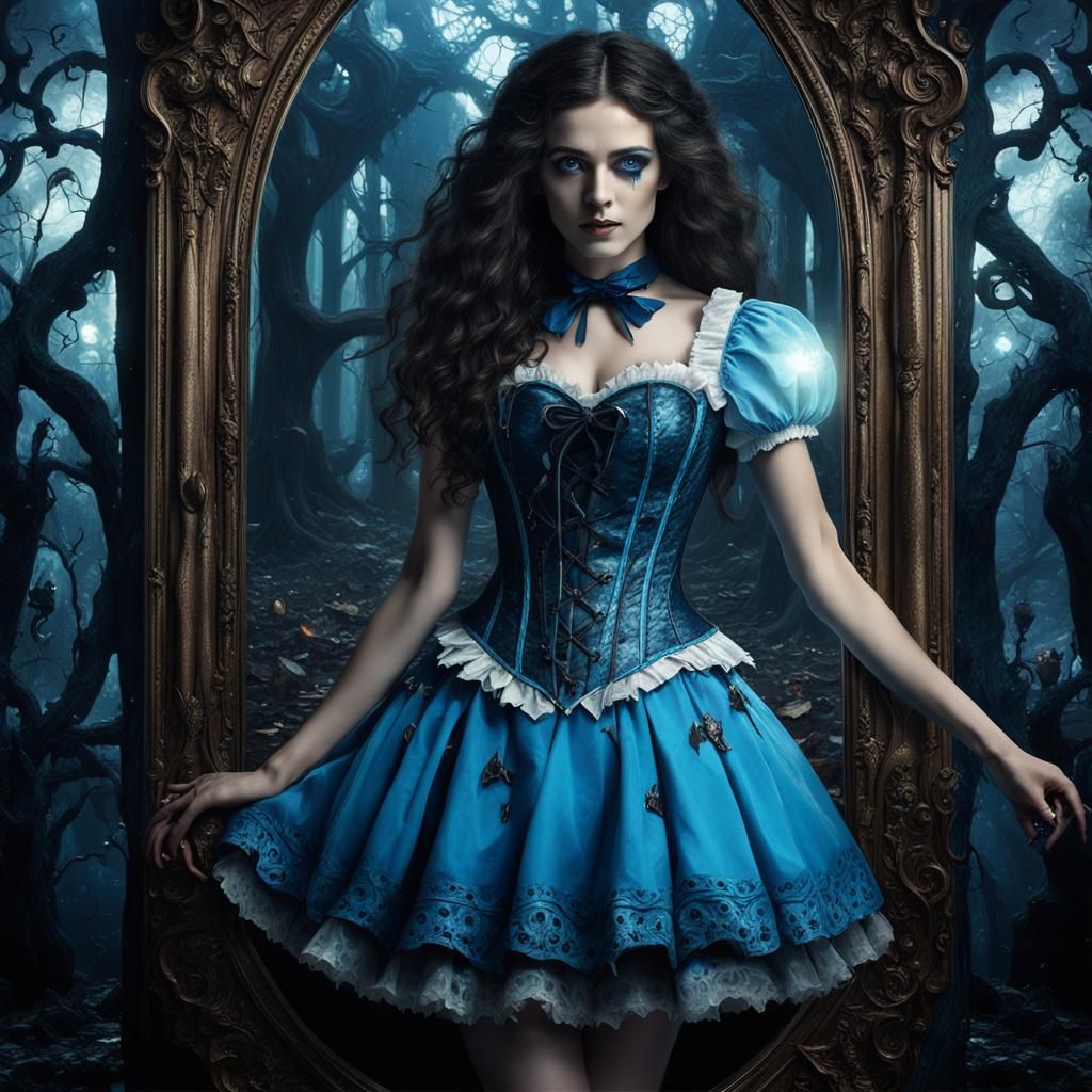 Alice in Wonderland in Shattered Mirror Fantasy