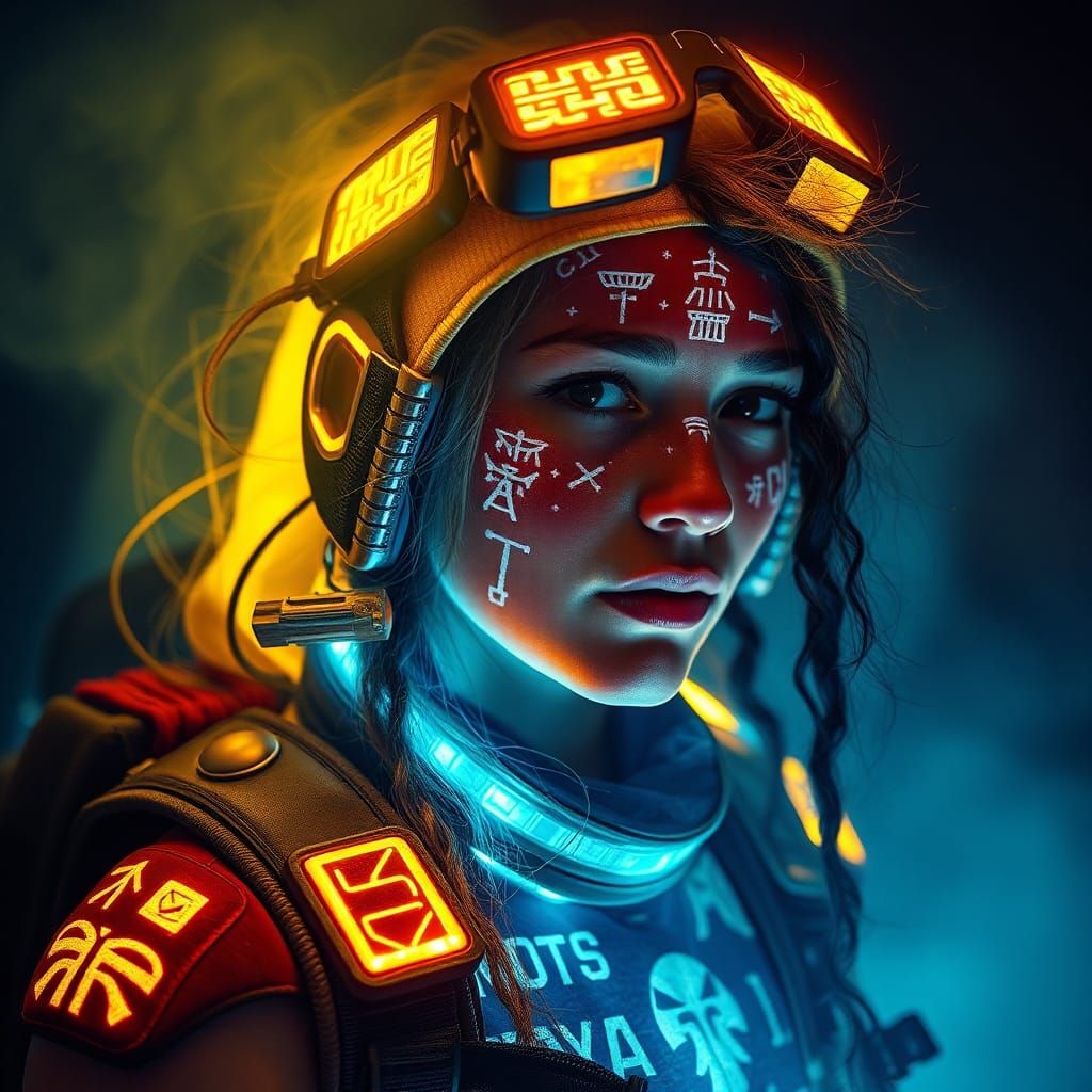 Prismatic Woman: Adventure Gear of Light