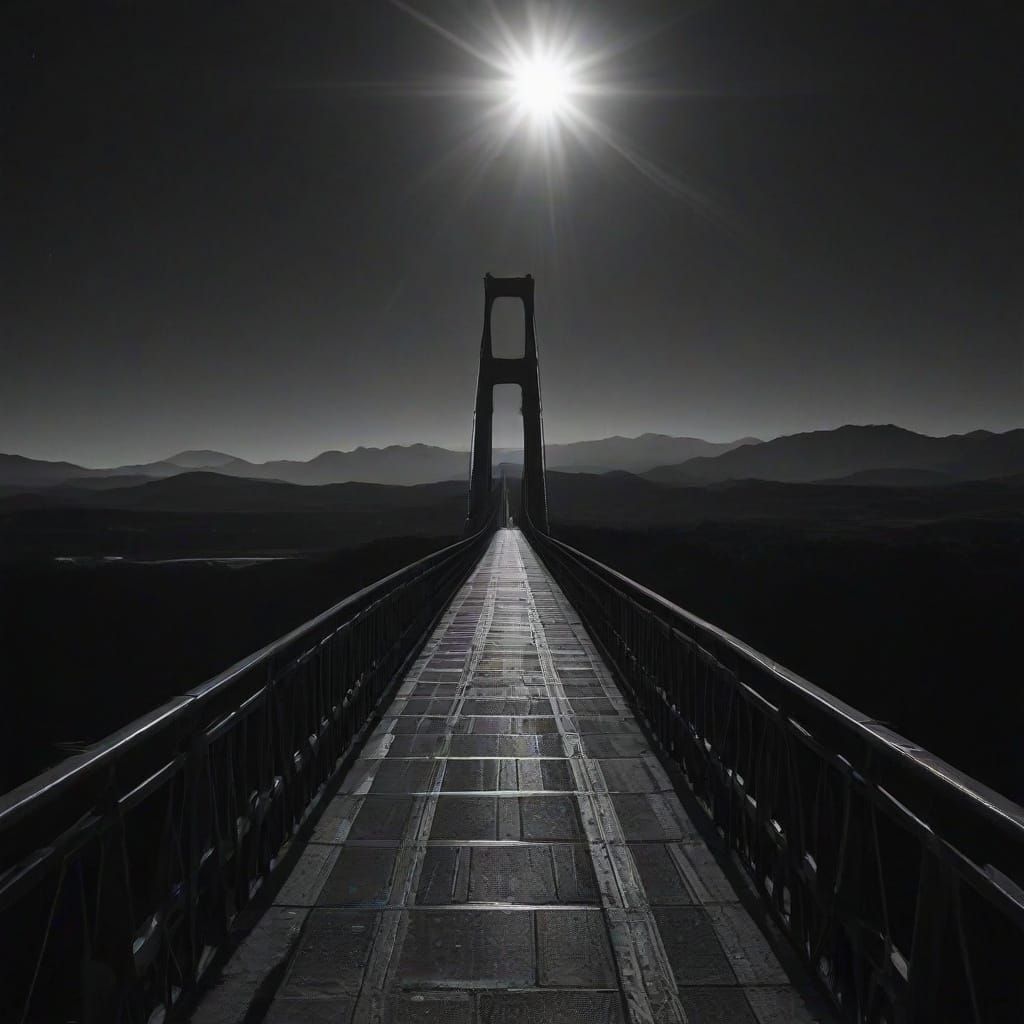Bridge to Parallel Universe Under Black Sun