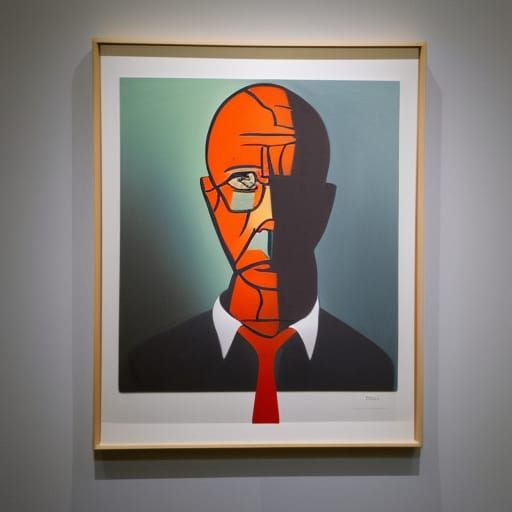 Abstract Painting: Homage to a Lost Friend