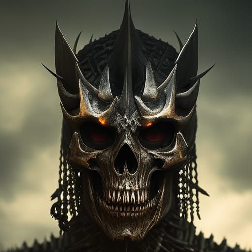 Volcanic Death Helmet