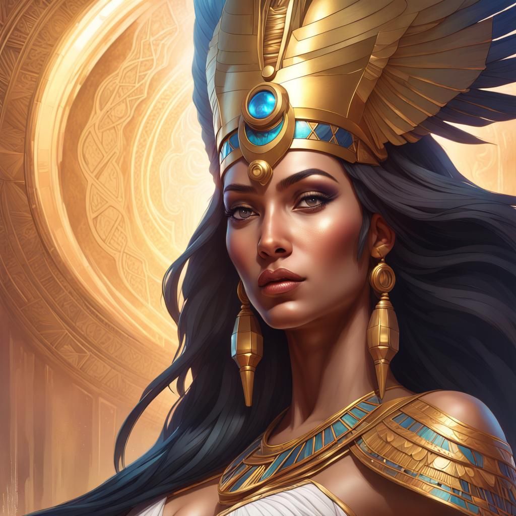 Isis, the Divine Goddess of Ancient Egypt